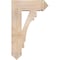 Ekena Millwork Merced Arts & Crafts Smooth Bracket, Douglas Fir, 5 1/2"W x 20"D x 32"H BKT06X20X32MRC03SDF - alternate 2